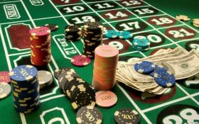 SA Gaming live baccarat table streamed on pos4dd with croupier and multiple player seats